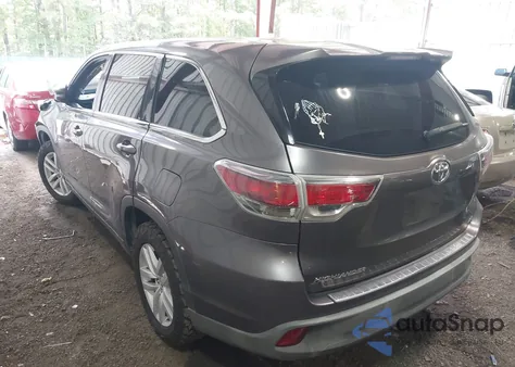 2014 Toyota Highlander Le V6 из США, поврежденный, VIN 5TDZKRFH6ES031924